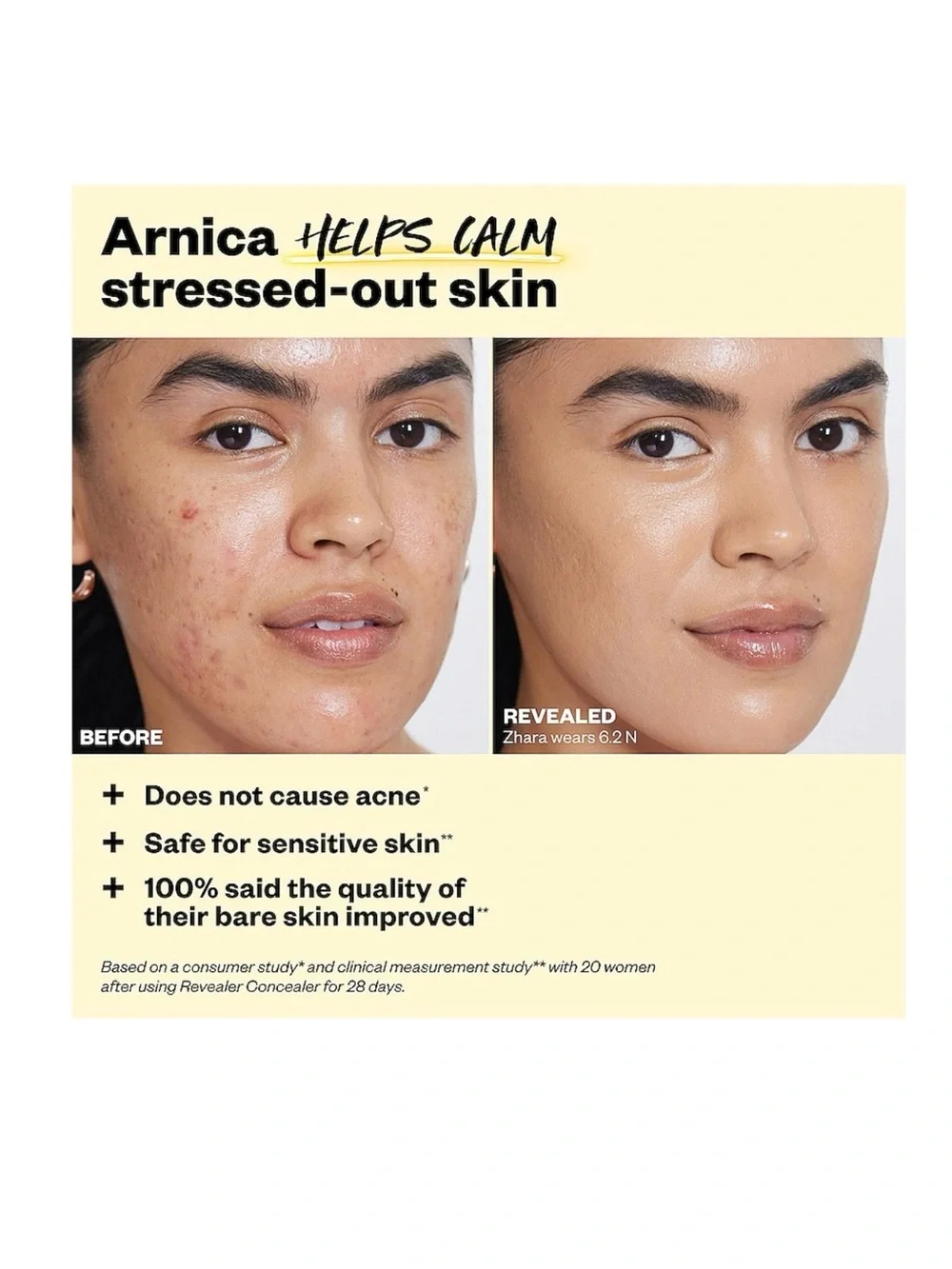 Kosas Full-Coverage Cream Concealer - Light Peach
